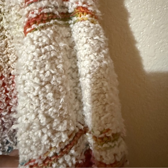 Free People Sit Next to Me Multicolor Knit Hoodie Sz XS - Picture 14 of 15